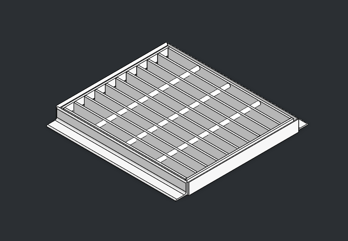 Dimensional Clear Open Frames & Grates preview
