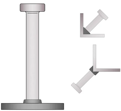 Cox Industries headed concrete anchor and welded angle applications