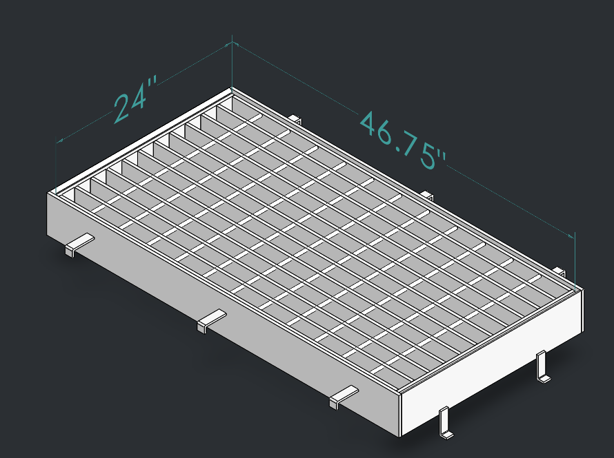 Drop Inlet Type 2 30 inch pipe Single grate and frame thumbnail