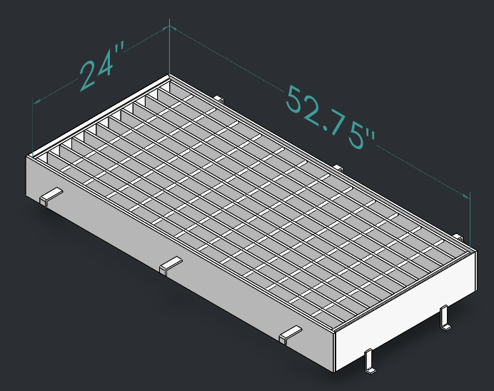 Drop Inlet Type 2 36 inch pipe Single grate and frame thumbnail