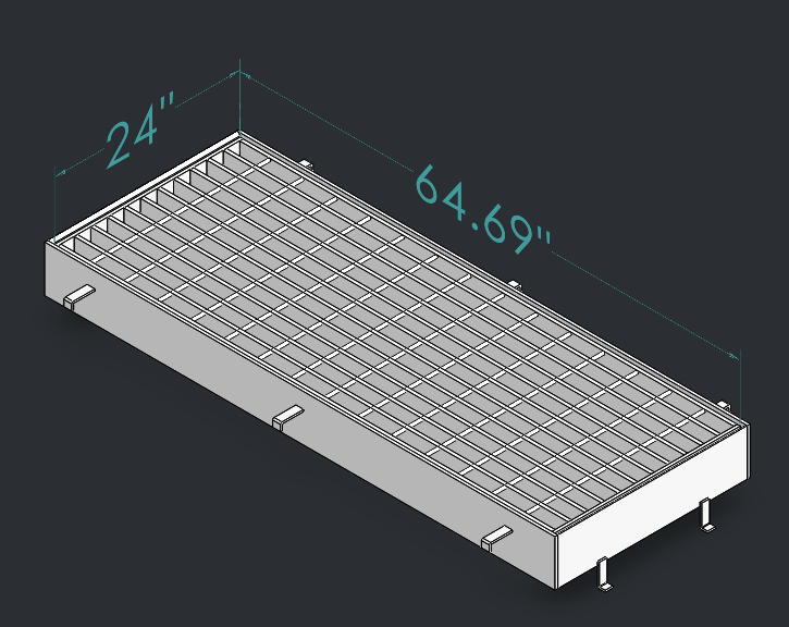 Drop Inlet Type 2 48 inch pipe Single grate and frame thumbnail