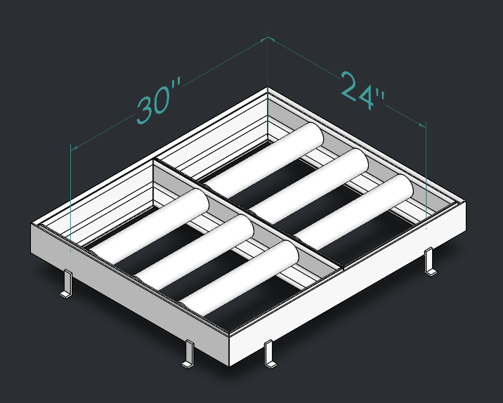 Drop Inlet Type 2A 18 inch pipe grate and frame thumbnail