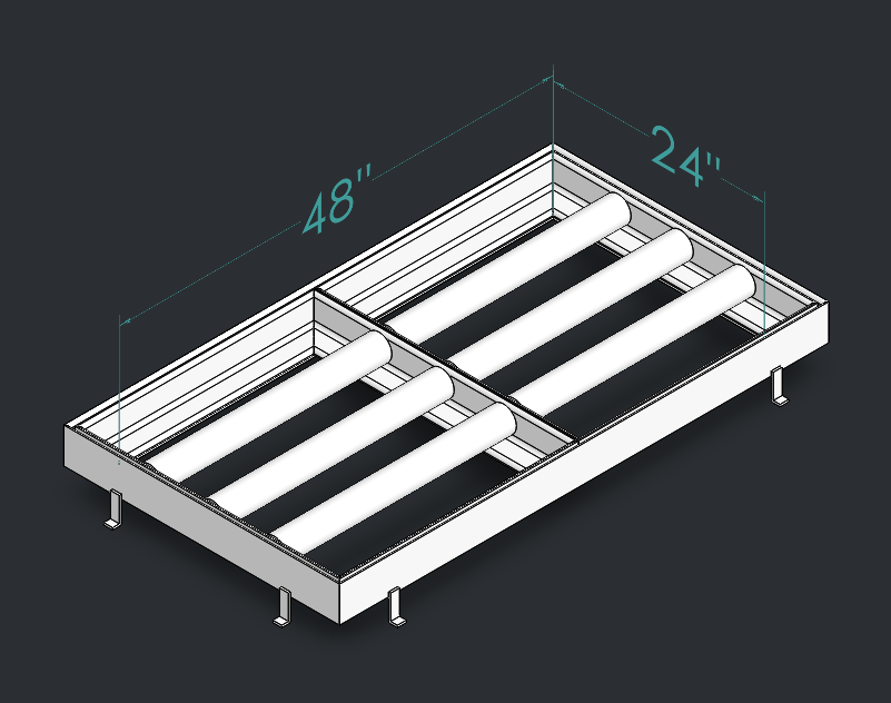 Drop Inlet Type 2A 36 inch pipe grate and frame thumbnail