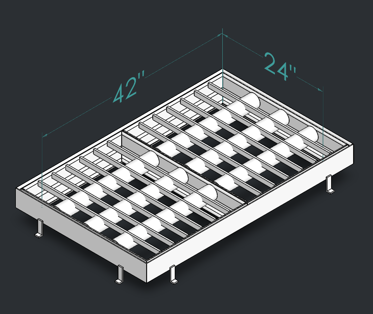 Drop Inlet Type 2B 30 inch pipe grate and frame thumbnail