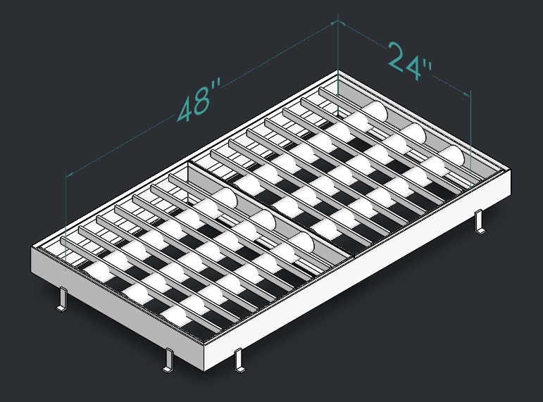 Drop Inlet Type 2B 36 inch pipe grate and frame thumbnail