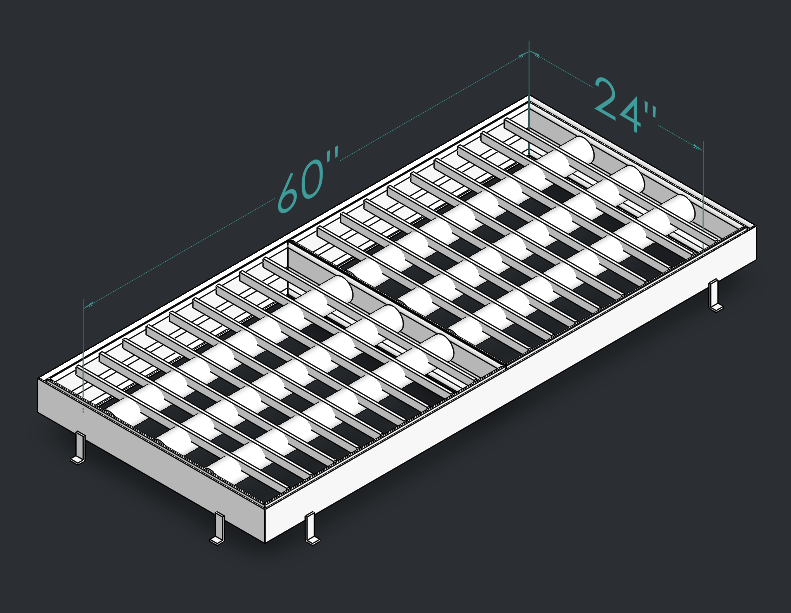 Drop Inlet Type 2B 48 inch pipe grate and frame thumbnail