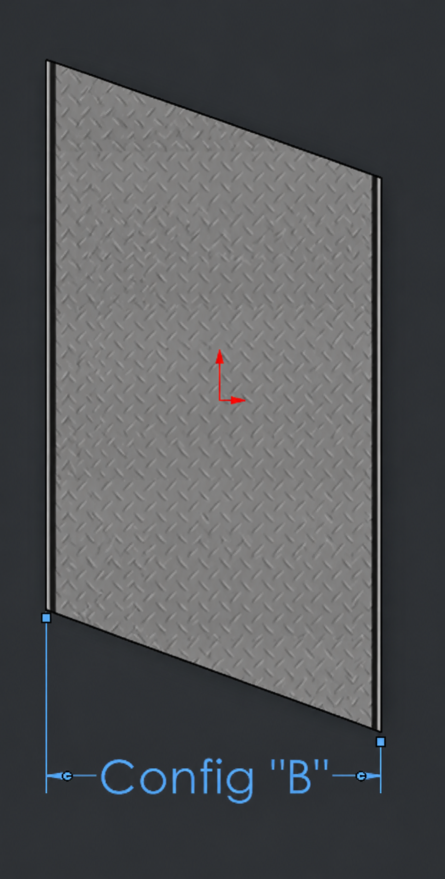 Sidewalk Drain Config B extruded cut thumbnail